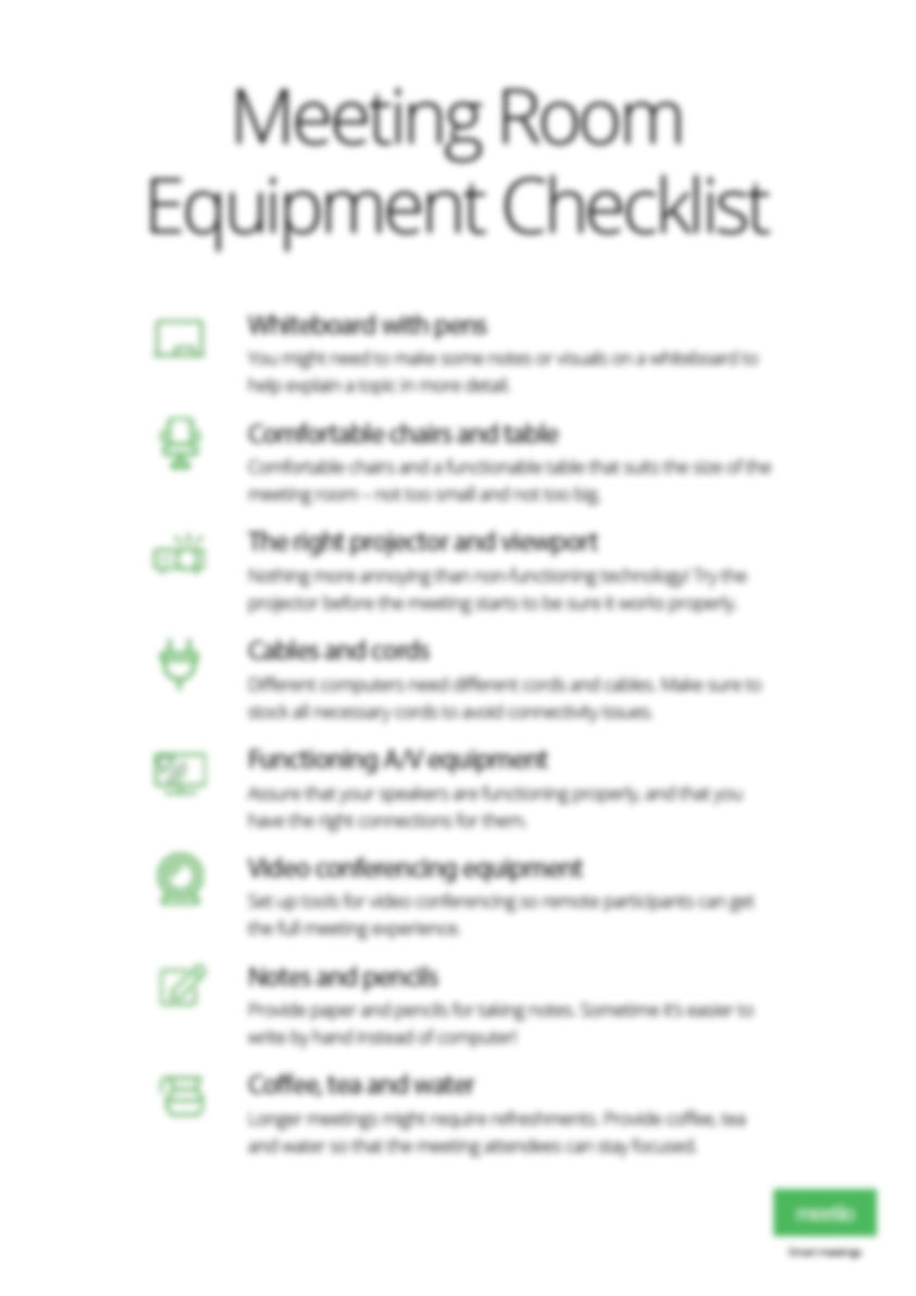 Meetio Download Our Meeting Equipment Poster